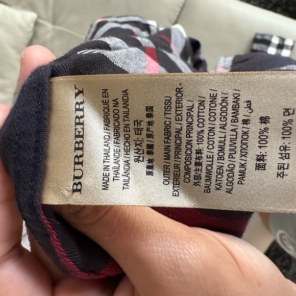 Burberry Plaid Button Up - Picture 6 of 6